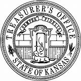 Seal Coloring Kansas State Treasurer Unclaimed Property Popular Send Coloringhome sketch template