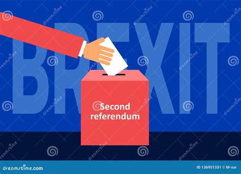 brexit  referendum stock vector illustration  leave