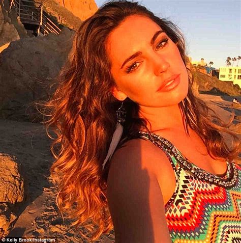 kelly brook pines for her old bikini body with a throwback picture