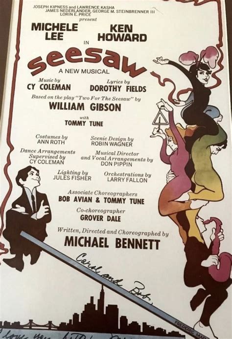 seesaw the musical musicals coleman william gibson