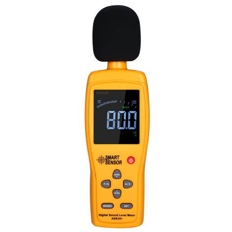smart sensor  digital sound level meter digital noisemeter lcd