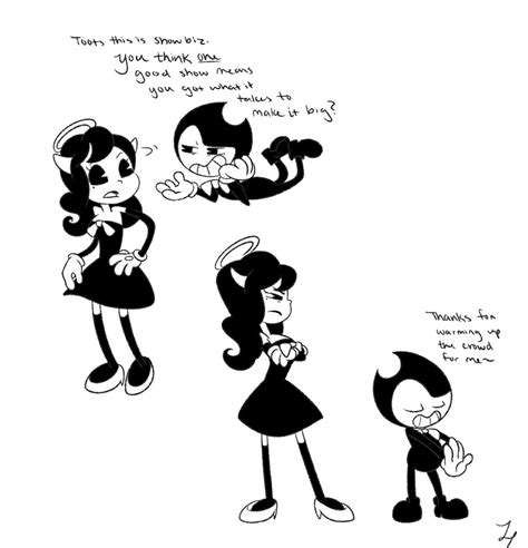 I Love The Idea Of Them Being Rivals C Batim Bendy And
