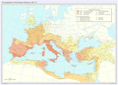 legacy of the roman empire mapped vivid maps roman empire map