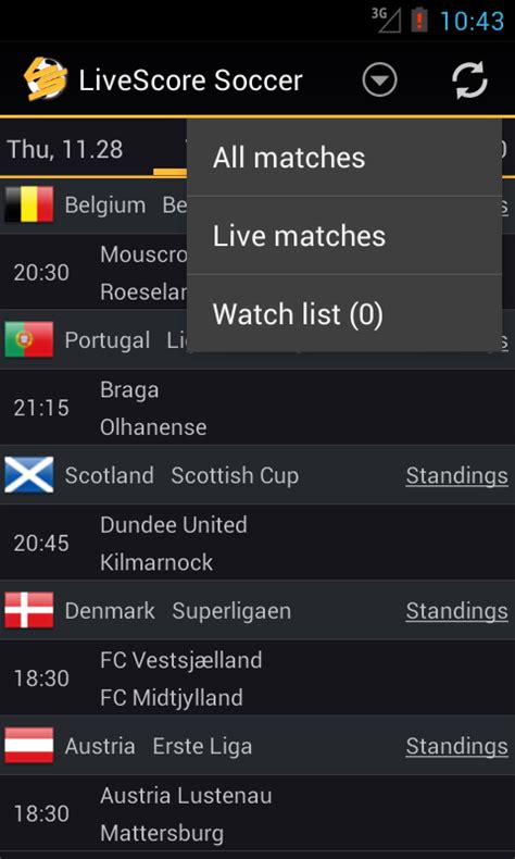 livescore soccer android apps  google play