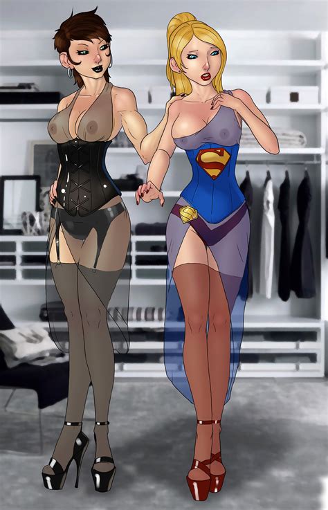Corset Training Supergirl Mercy Graves Porn Pics Superheroes