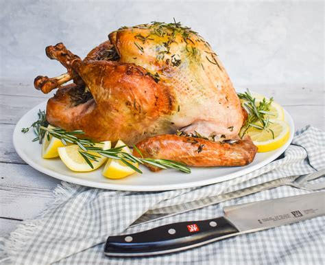 easy low fodmap lemon and herb butter roasted turkey