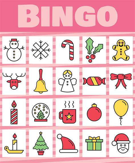 christmas bingo printables
