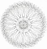 Mandala Celtic Coloring Pages Printable Popular Library Clipart Coloringhome Circle sketch template