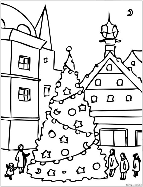 christmas day coloring page  printable coloring pages
