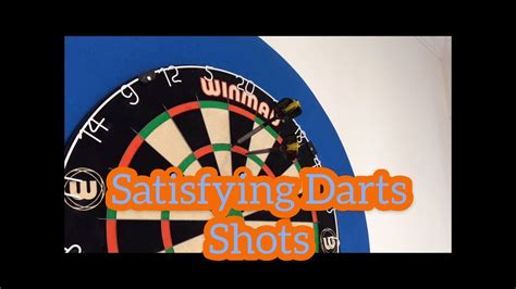 satisfying darts shots darts grouping sounds youtube