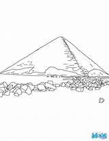 Pyramid Coloring Pages Red Pyramids Egypt Snefru Color Template Print 85kb Sketch Drawings sketch template