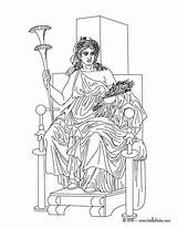 Demeter Goddess Diosa Deusa Fertilidad Grega Saraswati Griega Harvest Gregos Goddesses Deuses Grecque Hellokids Agricultura Mythologie Coloriages Tudodesenhos Mitologia Aphrodite sketch template