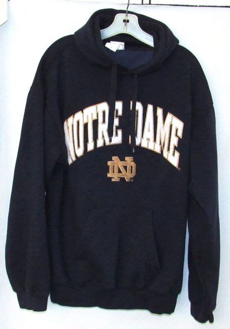 notre dame hooded sweatshirt hoodie collegiate mens  dark blue collegiate