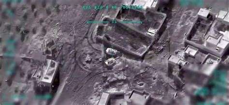 video turkey syria war aerial footage shows swarm  turkish killer drones efficiently