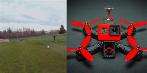 fpv drones give   perspective   game  golf dronedj