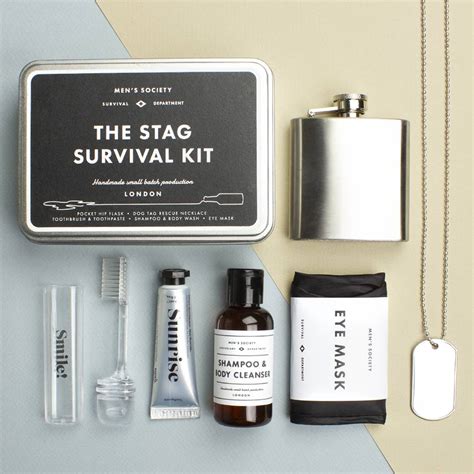 stag party survival kit by men s society