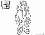 Ben Coloring Pages Echo Ultimate Alien Force Printable Form Kids Categories sketch template