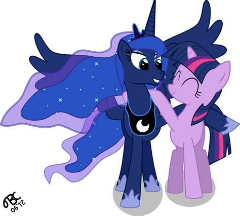 Princess Luna And Twilight Sparkle Best Friends By Tbcroco Deviantart