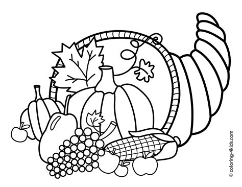 happy thanksgiving coloring pages    print