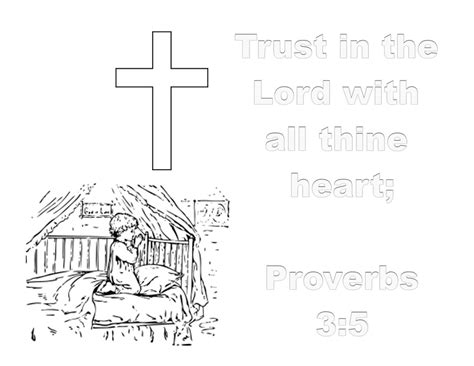 prayer trust   lord coloring pages sunday school lessons