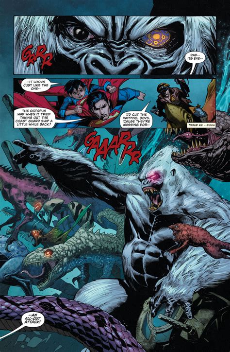 Superman And Captain Storm Vs The Monsters Of Dinosaur