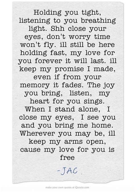 ill hold you tight quotes quotesgram