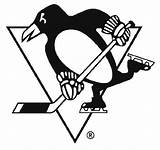 Penguins Pittsburgh Logo Coloring Pages Blank Colouring Search Again Bar Case Looking Don Print Use Find sketch template