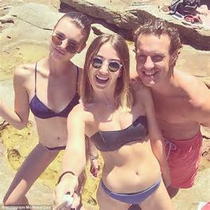 Montana Cox Reveals Slender Figure In Bikini With Selfie