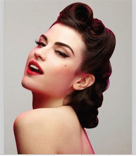 40s Hair Style Cosplay Pinterest Style Bring Back And 1940s Makeup