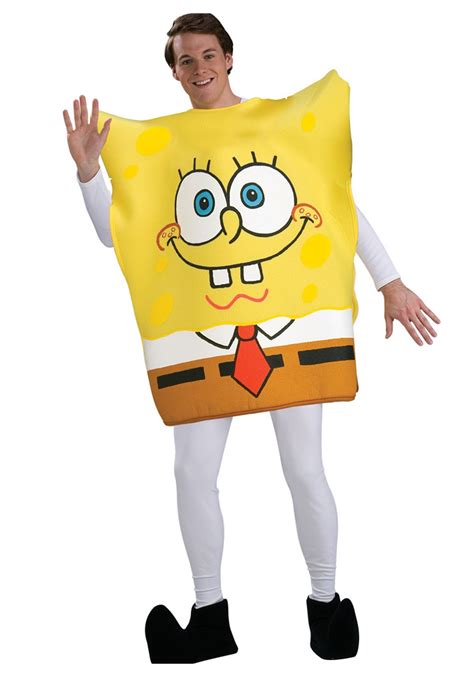 nickelodeon costumes spongebob squarepants costume halloween adult