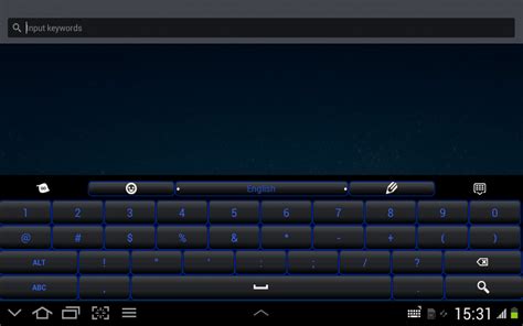 blue light keyboard  android keyboard  appraw