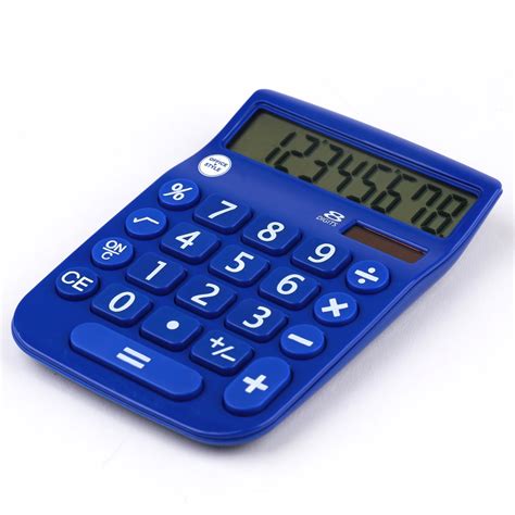 office style  digit calculator blue walmartcom