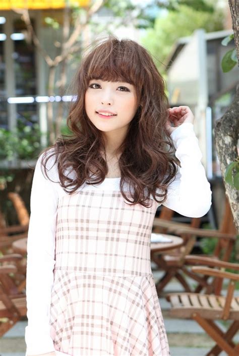 cute japanese girl  long brown hairstyle hairstyles weekly
