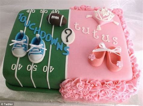 creative gender reveal cakes ever to be made daily mail