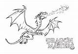 Dragon Coloring Pages Master Masters Vulcan West Tracey sketch template