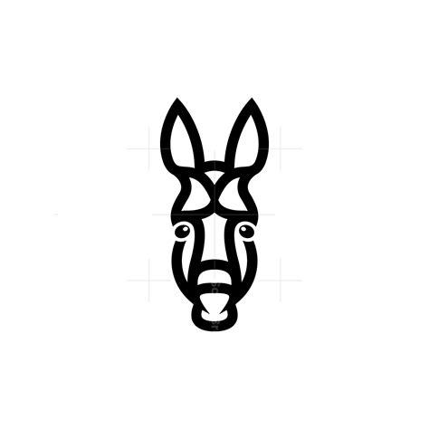 donkey head logo donkey donkey logo logo
