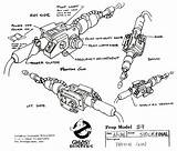Ghostbusters Real Proton Pack Gun Model Sheets Sheet Blueprints Cartoon Doomsday Characters 1986 Character Choose Board Cartoons Ghost Cosplay Therpf sketch template