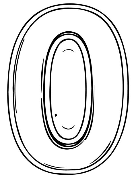 number  coloring page wecoloringpagecom