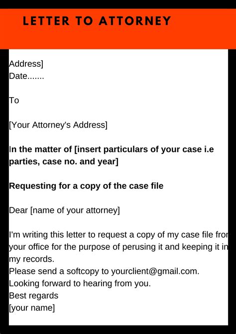 sample letter  attorney  case  samples sheria na jamii