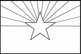 Coloring Pages Flag Arizona State Flags Choose Board sketch template