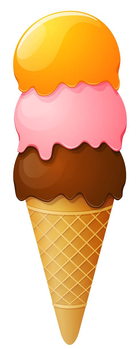 ice cream cone clipart  getdrawings
