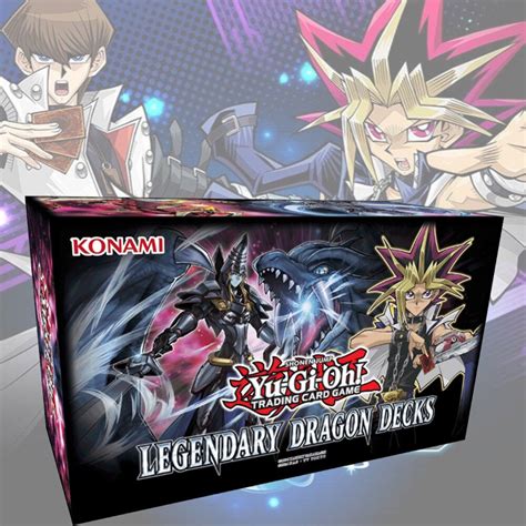 pcsset yu gi  trading game cards legendary dragon decks english cards anime yugioh game