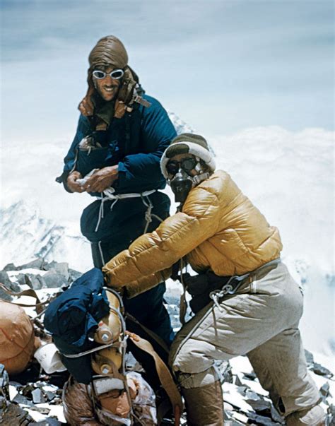 Sir Edmund Hillary And Tenzing Norgay Mount Everest 1953