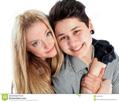 same sex couple isolated on white background royalty free stock images image 34201539