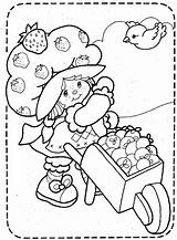 Strawberry Shortcake Coloring Mewarnai Moranguinho Livro Kartun Belajar Tokoh Ke Seleção Divertir sketch template