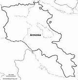 Map Armenia Printable Ak0 Cache Reproduced sketch template