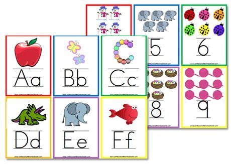 alphabet flashcards wall posters undervisning