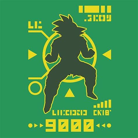 Dbz Saiyan Power Over 9000 T Shirt Awesome T Shirts And