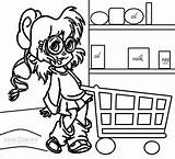 Coloring Pages Chipettes Kids Printable Cool2bkids sketch template