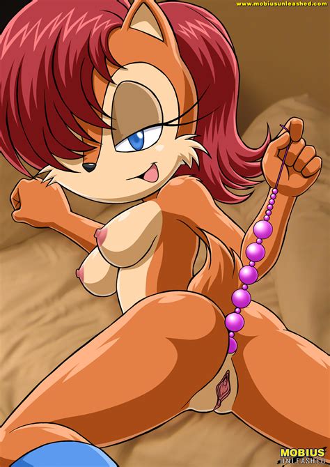xbooru anal anal beads anthro bbmbbf butt female furry hedgehog masturbation mobius unleashed